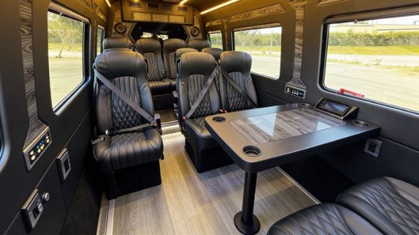12 passenger sprinter van interior lexington