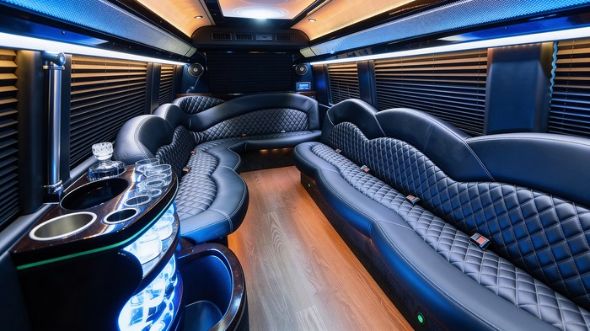 lexington sprinter limousine interior